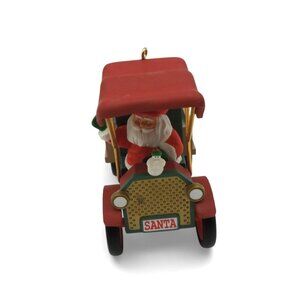 HALLMARK Here Comes Santa Happy Haul-idays Ornament 1993 Vintage